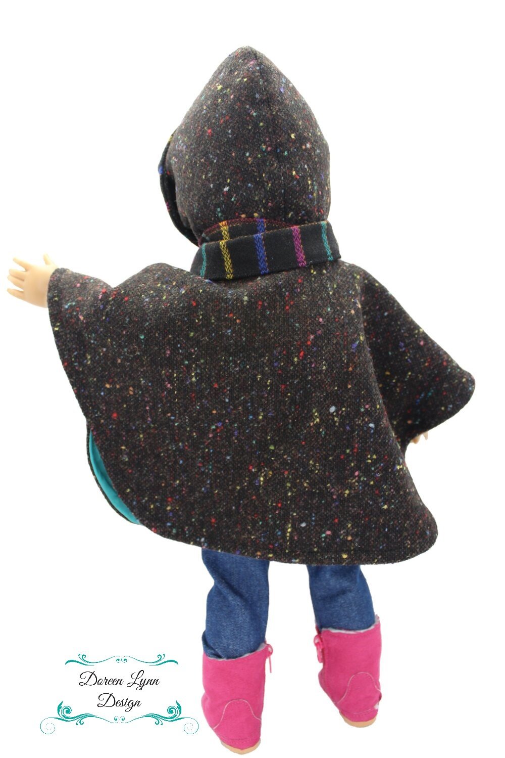 Doreen Lynn Design 18 Inch Modern Fall Breeze 18" Doll Clothes Pattern Pixie Faire