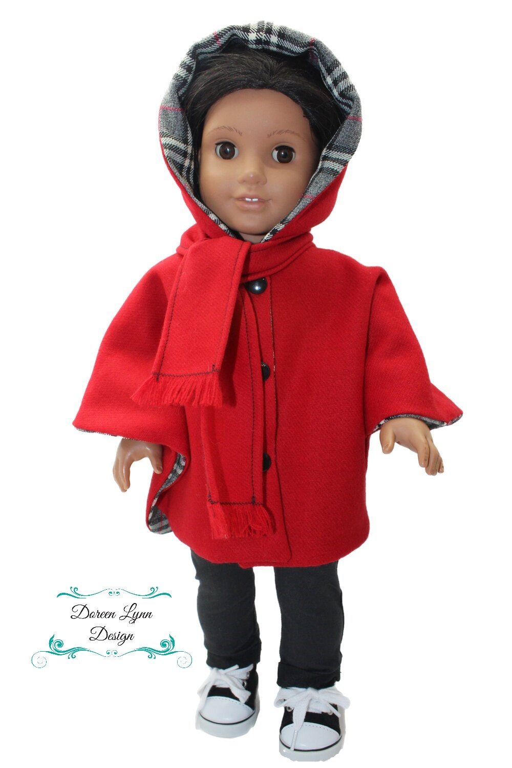 Doreen Lynn Design 18 Inch Modern Fall Breeze 18" Doll Clothes Pattern Pixie Faire