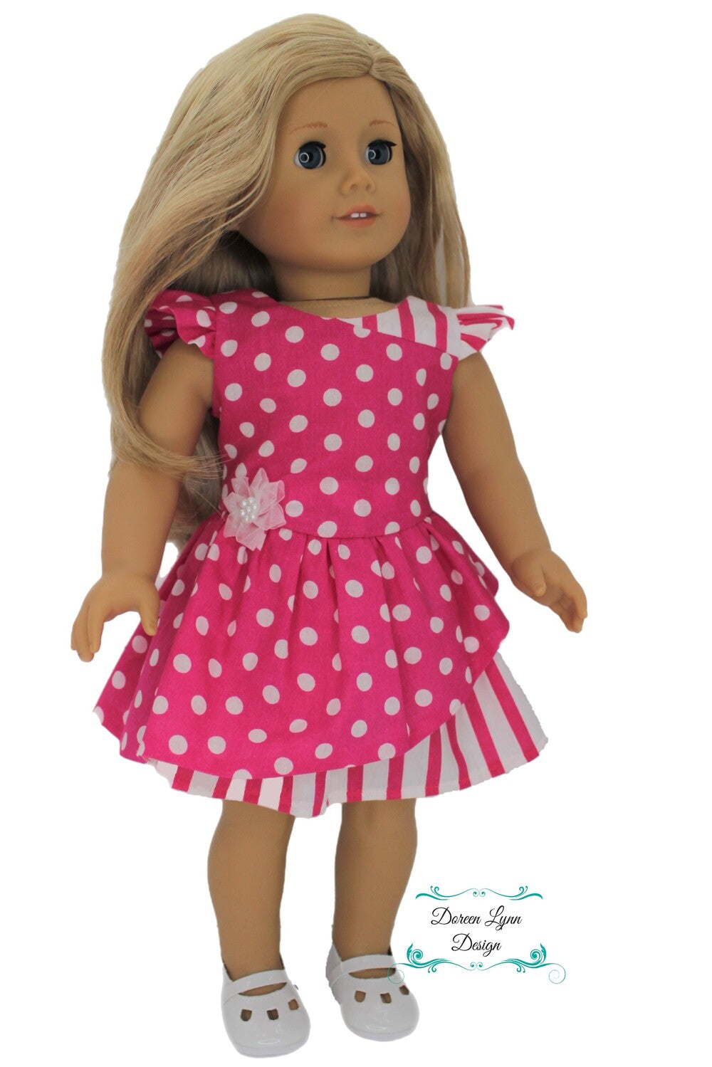 Doreen Lynn Design 18 Inch Modern Time To Party 18" Doll Clothes Pattern Pixie Faire