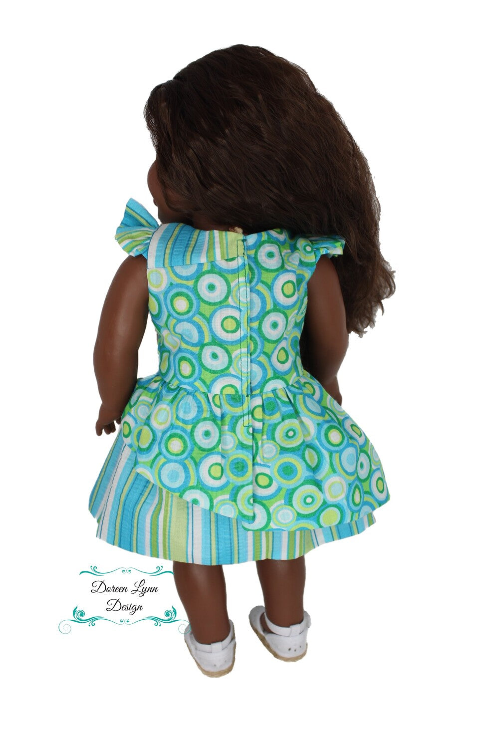Doreen Lynn Design 18 Inch Modern Time To Party 18" Doll Clothes Pattern Pixie Faire