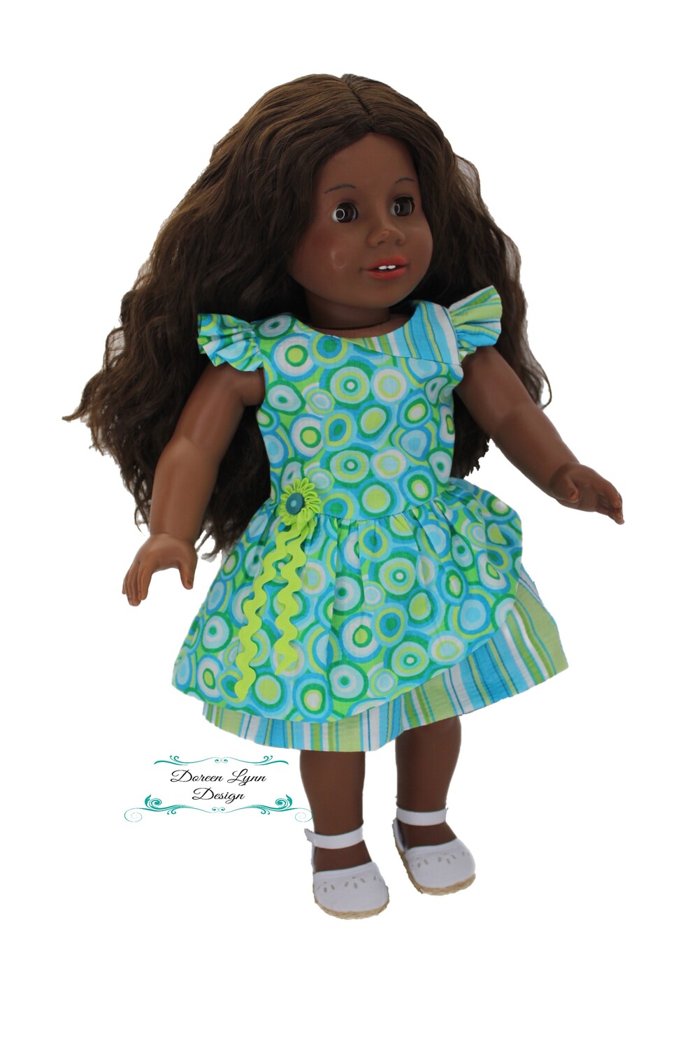 Doreen Lynn Design 18 Inch Modern Time To Party 18" Doll Clothes Pattern Pixie Faire