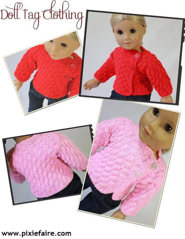 Doll Tag Clothing Knitting Snuggle Up Knitting Pattern Pixie Faire