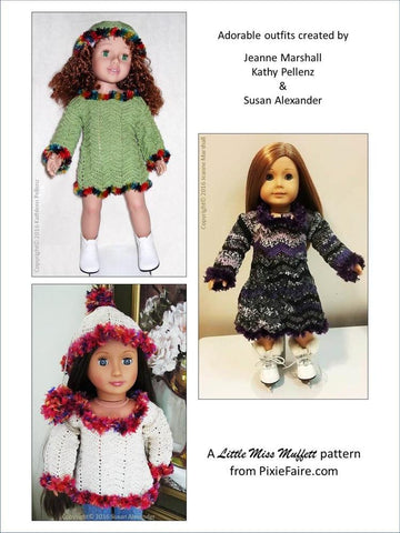 Little Miss Muffett Crochet Dancing In The Snow Crochet Pattern Pixie Faire
