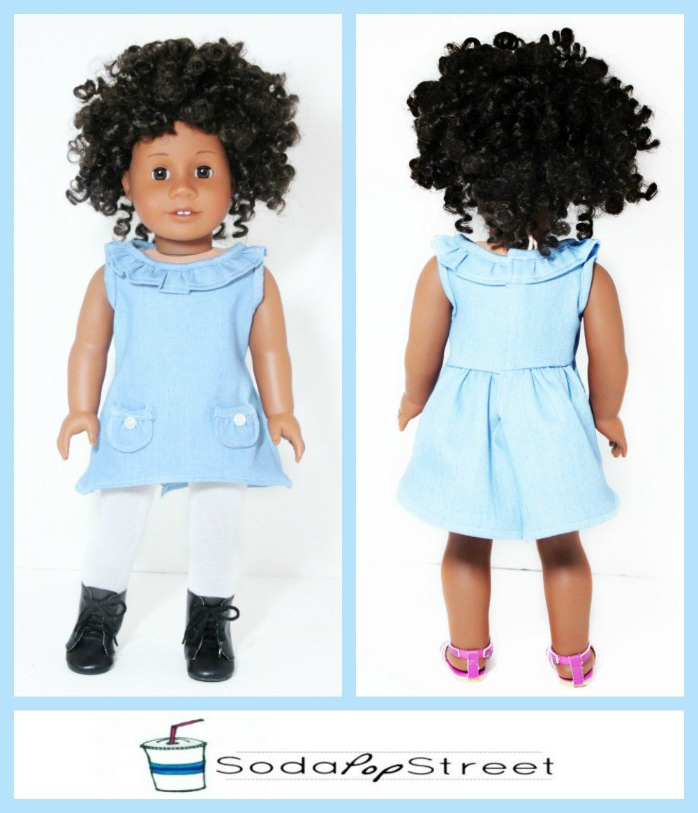 Soda Pop Street 18 Inch Modern Daphne Dress 18" Doll Clothes Pixie Faire