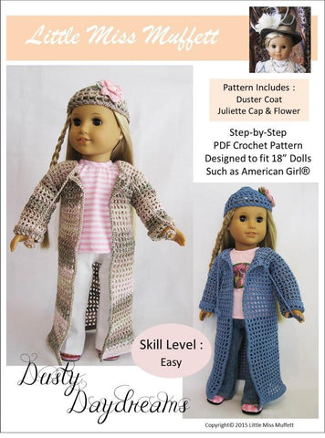 Little Miss Muffett Crochet Dusty Daydreams Crochet Pattern Pixie Faire