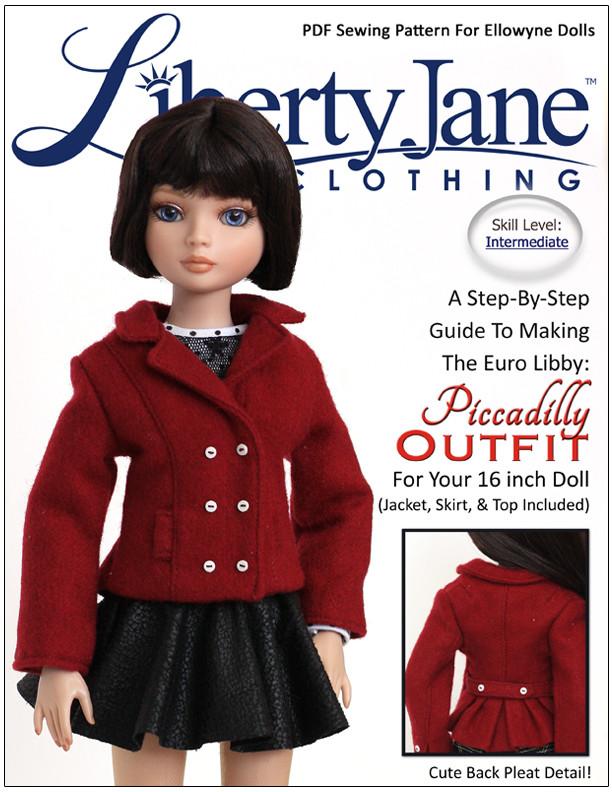Liberty Jane Ellowyne Piccadilly Outfit for Ellowyne Dolls Pixie Faire