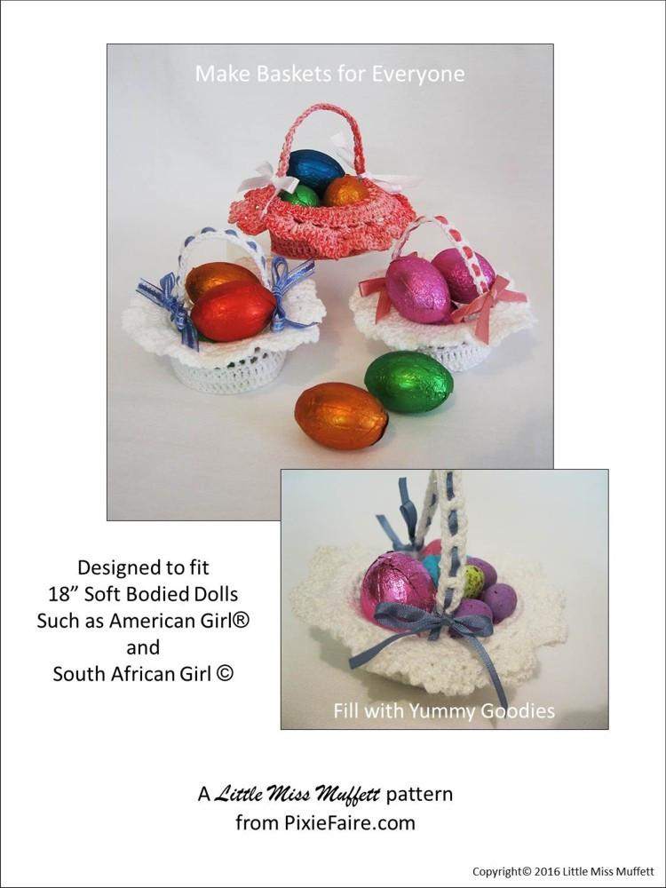Little Miss Muffett Crochet Easter Eggsentials Crochet Pattern Pixie Faire