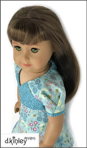Dkinley Designs 18 Inch Modern E=dK2 Dress 18" Doll Clothes Pattern Pixie Faire
