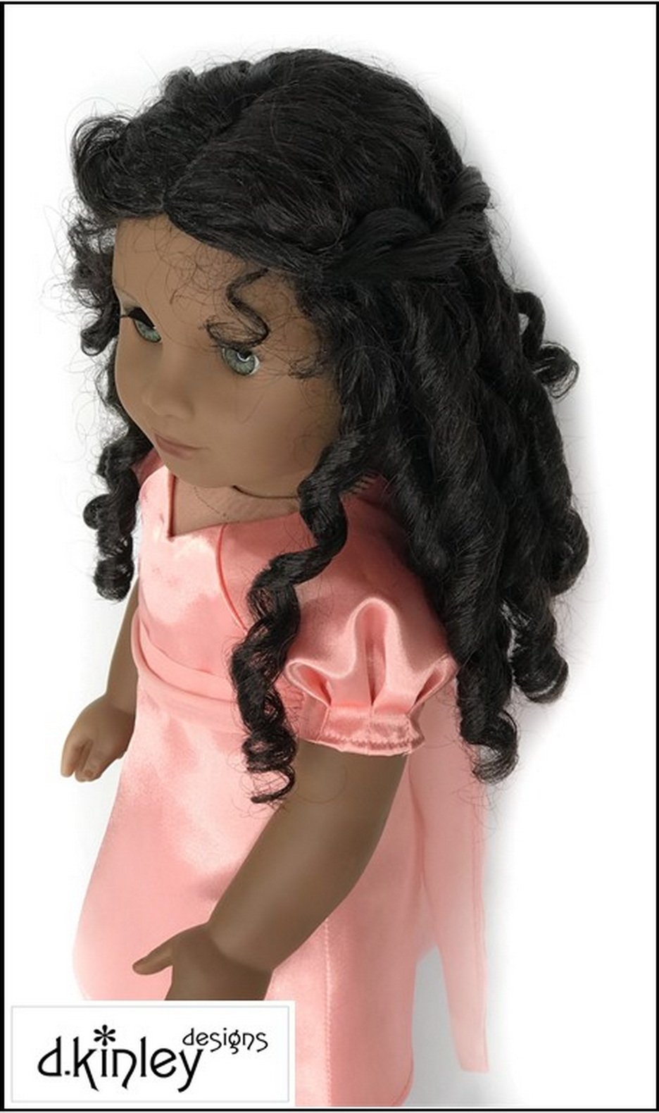 Dkinley Designs 18 Inch Modern E=dK2 Dress 18" Doll Clothes Pattern Pixie Faire