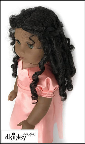 Dkinley Designs 18 Inch Modern E=dK2 Dress 18" Doll Clothes Pattern Pixie Faire