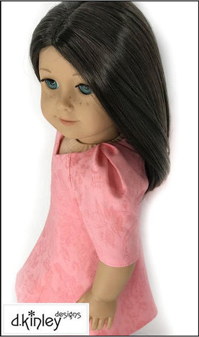 Dkinley Designs 18 Inch Modern E=dK2 Dress 18" Doll Clothes Pattern Pixie Faire