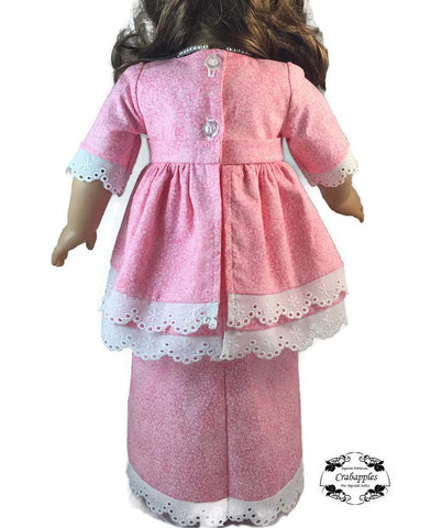 Crabapples 18 Inch Historical Edwardian Fancy 18" Doll Clothes Pattern Pixie Faire