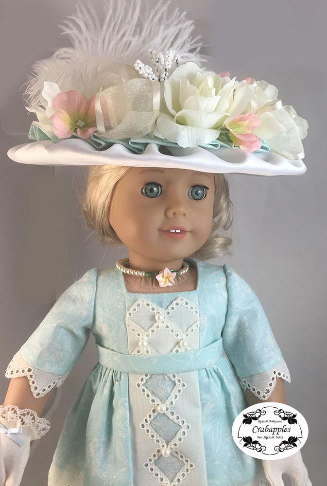 Crabapples 18 inch Historical Edwardian Fancy Bundle 18" Doll Clothes Pattern Pixie Faire
