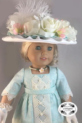 Crabapples 18 inch Historical Edwardian Fancy Bundle 18" Doll Clothes Pattern Pixie Faire