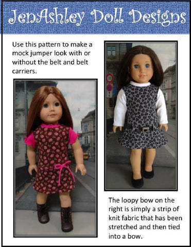 Jen Ashley Doll Designs 18 Inch Modern Ella Rose Dress 18" Doll Clothes Pixie Faire