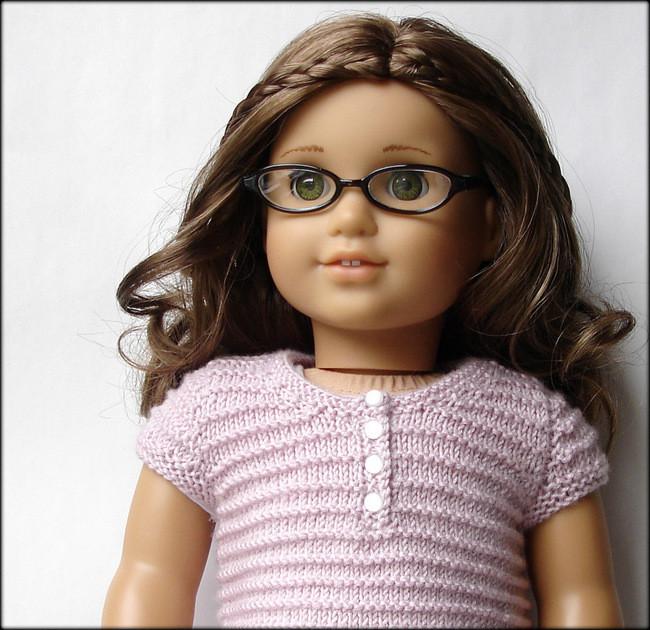 Qute Knitting Ella Henley Tee Knitting Pattern Pixie Faire