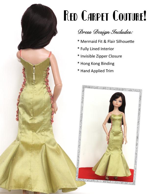 Liberty Jane Ellowyne Hello Oscar Dress Pattern for Ellowyne Dolls Pixie Faire