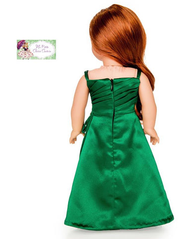 Mon Petite Cherie Couture 18 Inch Modern Emerald Beauty 18" Doll Clothes Pattern Pixie Faire
