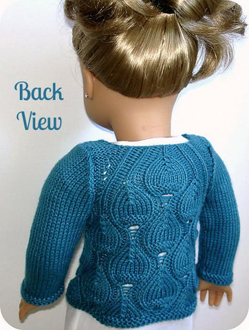 Qute Knitting Eva Cardigan Knitting Pattern Pixie Faire