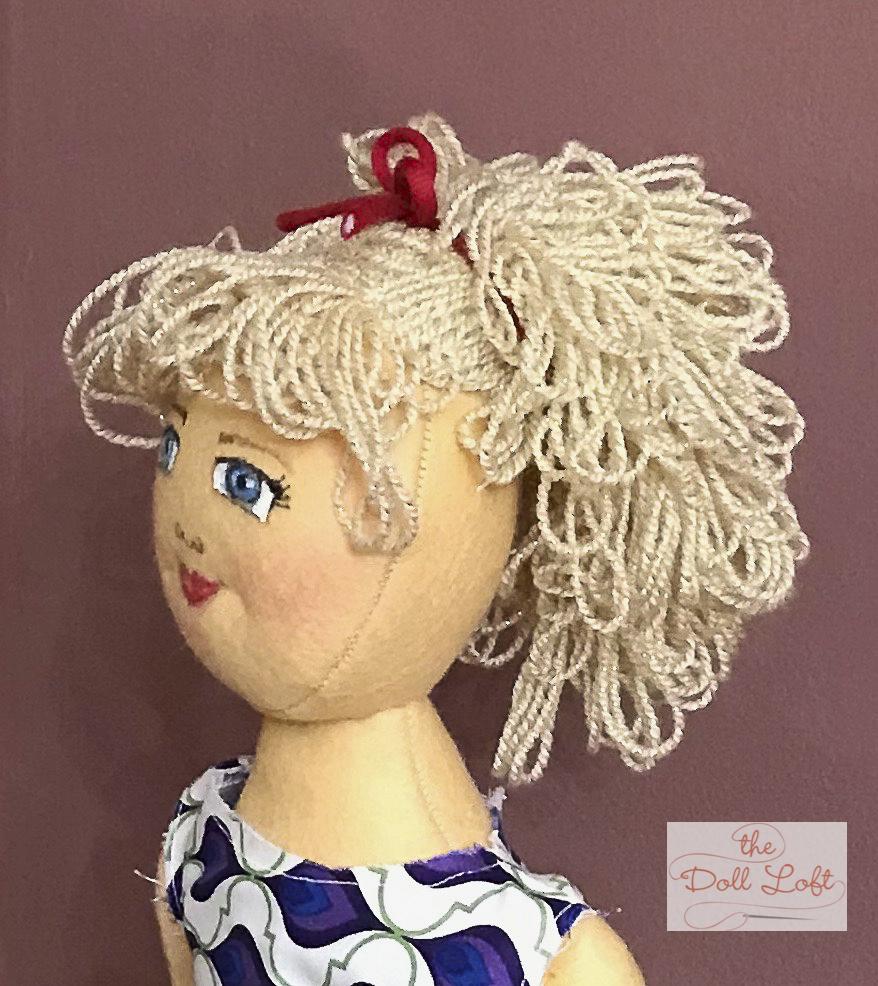 The Doll Loft Cloth doll D.I.Y. EveryGirl Simple Sewing 18" Cloth Doll Pattern Pixie Faire