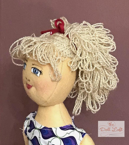 The Doll Loft Cloth doll D.I.Y. EveryGirl Simple Sewing 18" Cloth Doll Pattern Pixie Faire