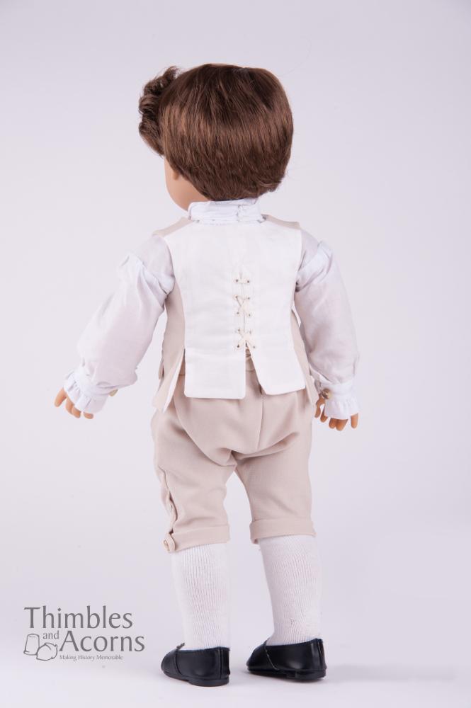 Thimbles and Acorns 18 inch Boy Doll George Washington, Commander-in-Chief 18" Doll Clothes Pattern Pixie Faire