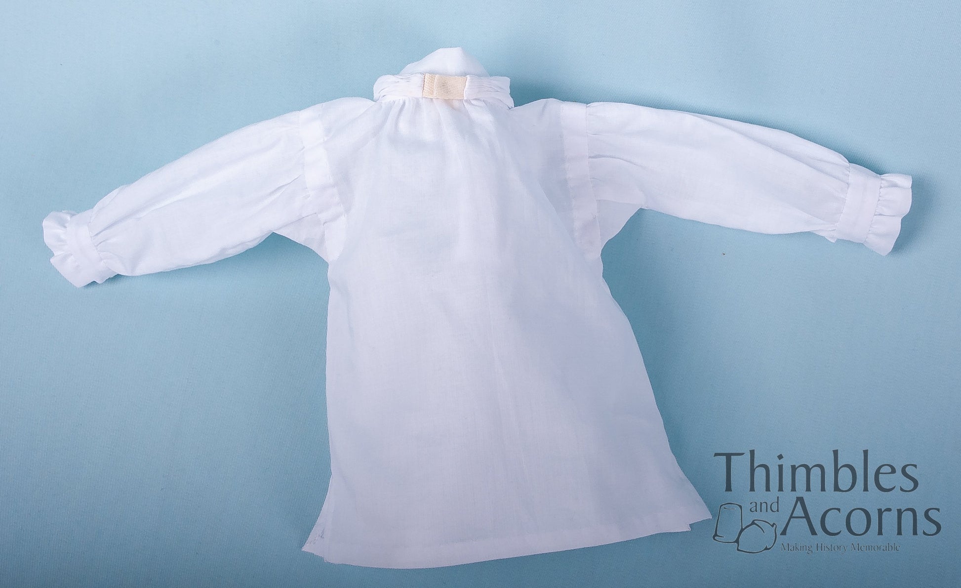 Thimbles and Acorns 18 Inch Boy Doll 18th Century Shirt 18" Doll Clothes Pattern Pixie Faire