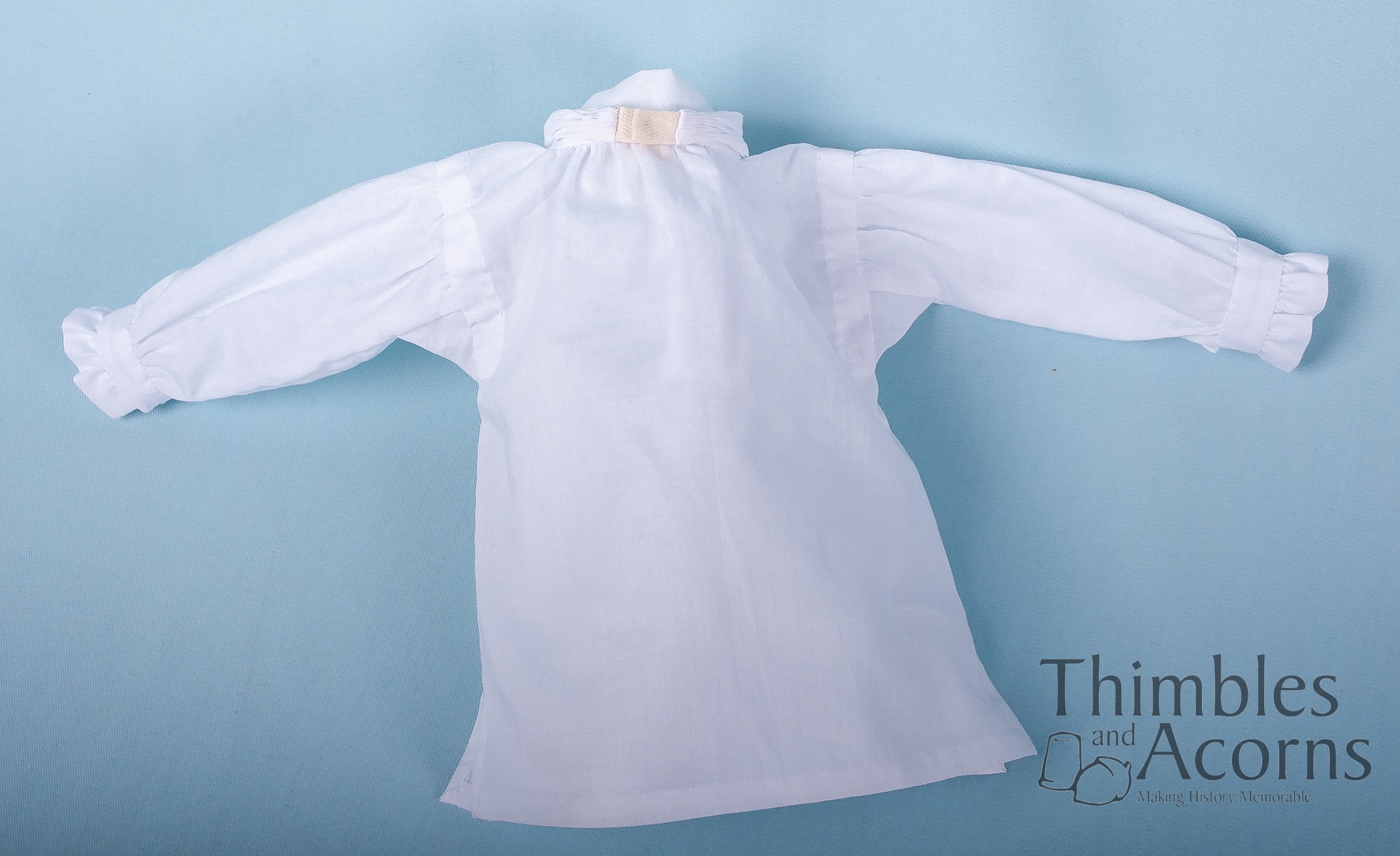 Thimbles and Acorns 18 Inch Boy Doll 18th Century Shirt 18" Doll Clothes Pattern Pixie Faire