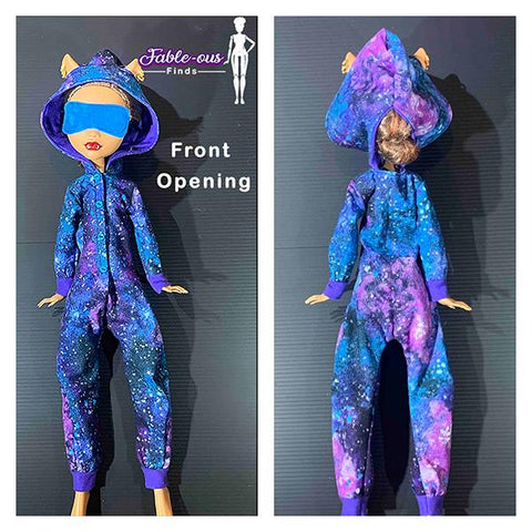 Fable-ous Finds Monster High Fanciful Pajamas with Sleep Mask Pattern for 17 Inch Fashion Dolls Pixie Faire