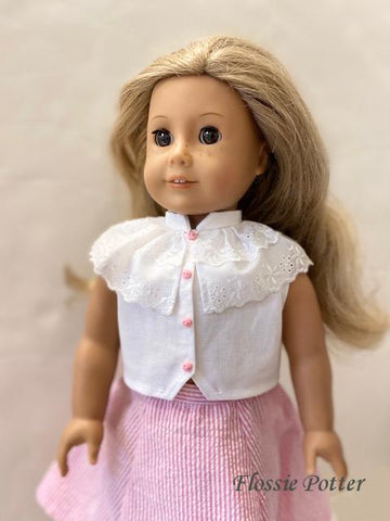 Flossie Potter 18 Inch Modern Sweet Sunshine Blouse 18" Doll Clothes Pixie Faire