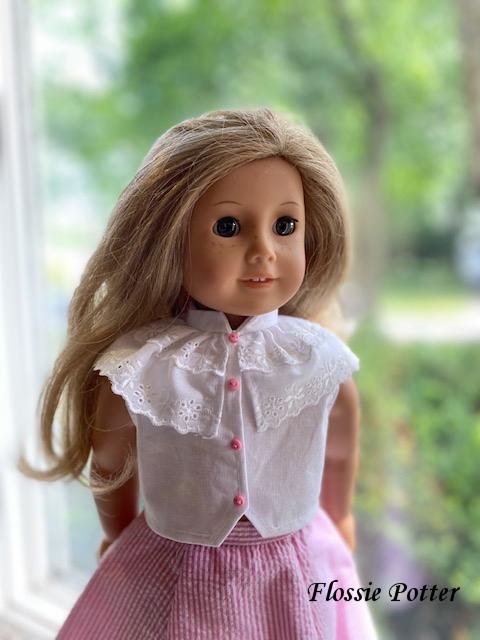 Flossie Potter 18 Inch Modern Sweet Sunshine Blouse 18" Doll Clothes Pixie Faire