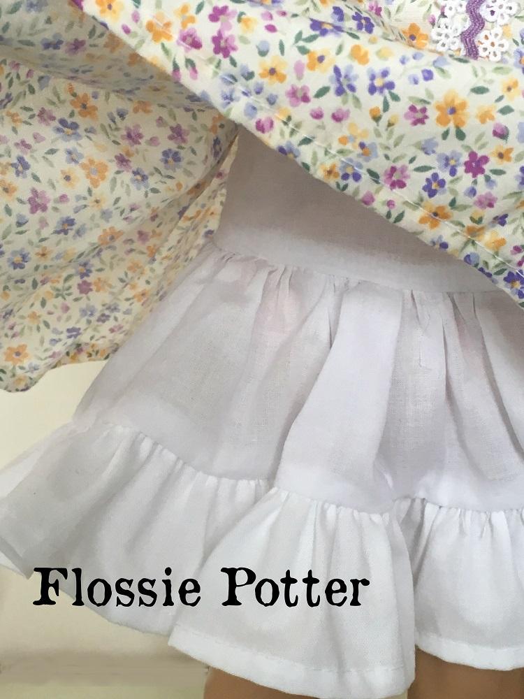 Flossie Potter 18 Inch Modern All Seasons Dress 18" Doll Clothes PDF Pixie Faire