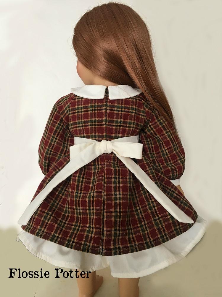Flossie Potter All Seasons Dress Doll Clothes Pattern fits 18 inch