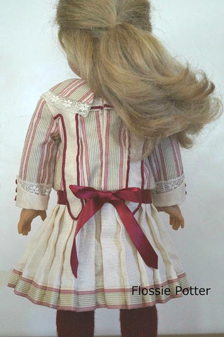 Flossie Potter 18 Inch Historical Central Park, 1904 18" Doll Clothes Pattern Pixie Faire