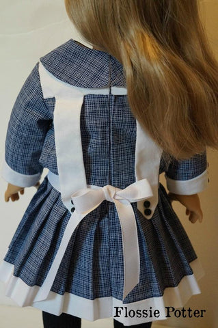 Flossie Potter 18 Inch Historical Central Park, 1904 18" Doll Clothes Pattern Pixie Faire