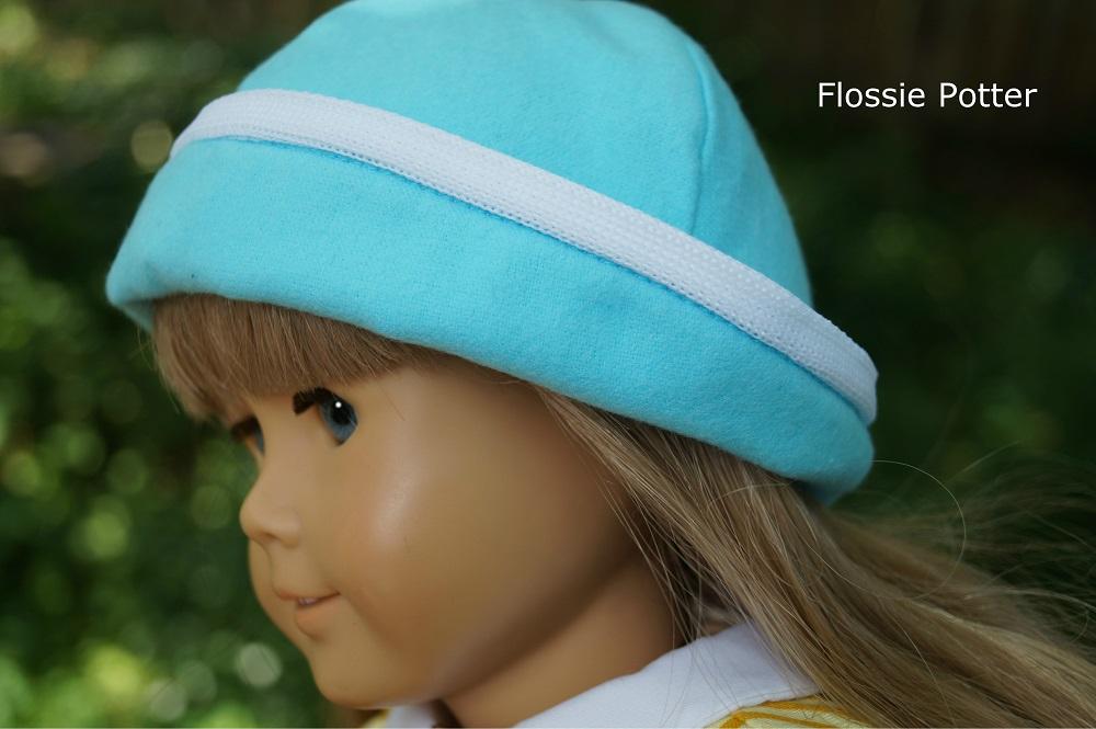 Flossie Potter 18 Inch Modern Sweetie Pie Hat 18" Doll Clothes Pattern Pixie Faire