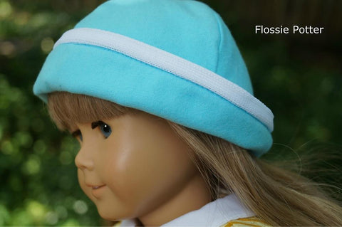 Flossie Potter 18 Inch Modern Sweetie Pie Hat 18" Doll Clothes Pattern Pixie Faire