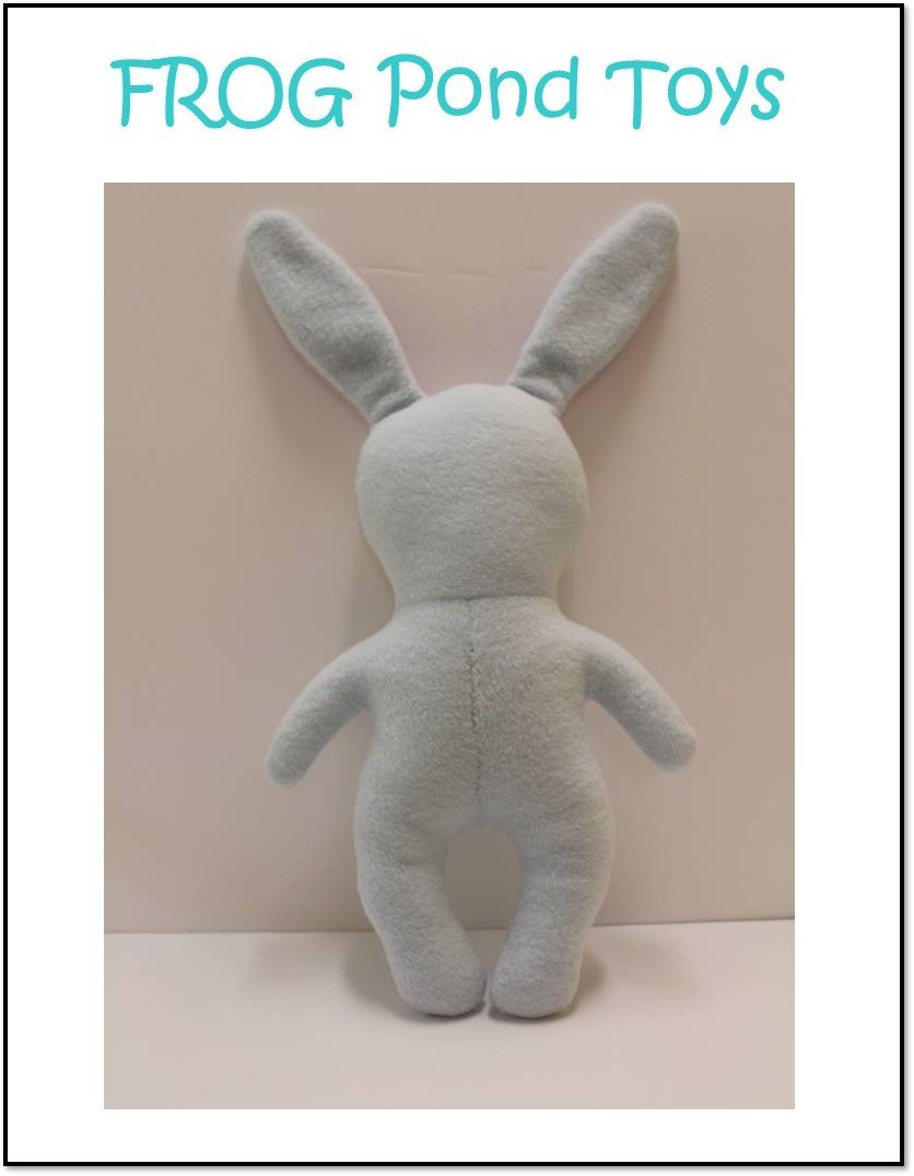 Frog Pond Toys Cloth doll Critter Babies 15" Soft Doll Pattern Pixie Faire