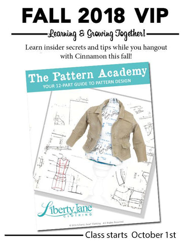 Liberty Jane Classes Fall Classes VIP Pixie Faire