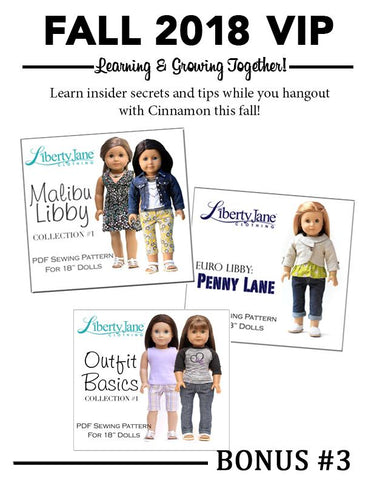 Liberty Jane Classes Fall Classes VIP Pixie Faire