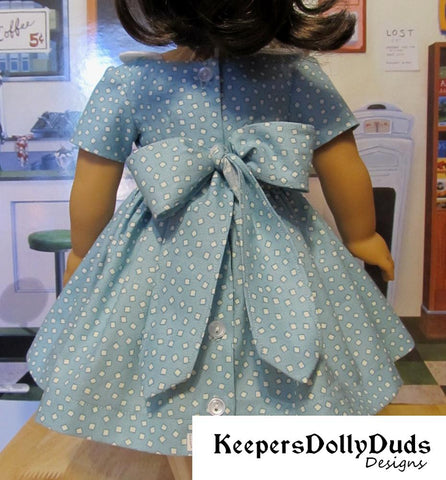 Keepers Dolly Duds Designs 18 Inch Historical Fifties Flair 18" Doll Clothes Pattern Pixie Faire