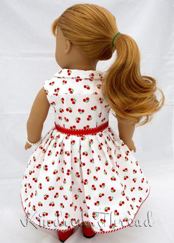 Kindred Thread FREE 18 Inch Historical Fifties Shirtwaist Dress 18" Doll Clothes Pixie Faire