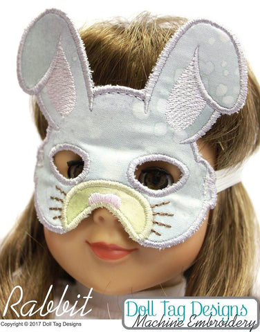 Doll Tag Clothing Machine Embroidery Design Forest Critter Masks Machine Embroidery Designs Pixie Faire