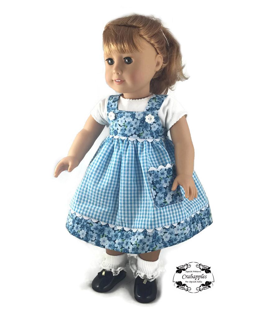 Crabapples 18 Inch Modern Fun in the Sun 18" Doll Clothes Pattern Pixie Faire