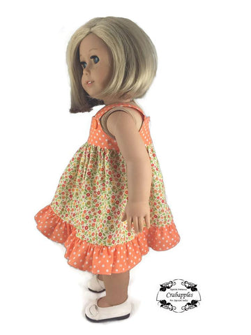 Crabapples 18 Inch Modern Fun in the Sun 18" Doll Clothes Pattern Pixie Faire