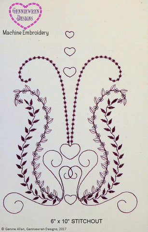 Genniewren Machine Embroidery Design FREE  Meena Tunic Machine Embroidery Design Pixie Faire