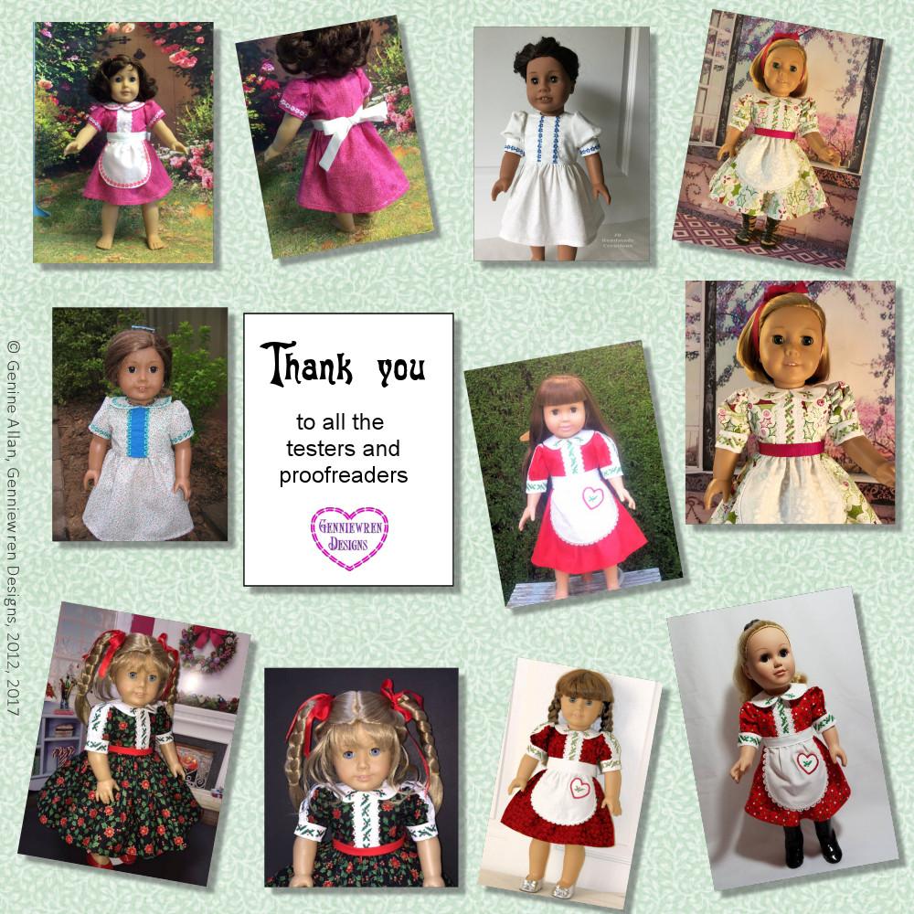 Genniewren Machine Embroidery Design Holly Dress & Apron Machine Embroidery Design Pixie Faire