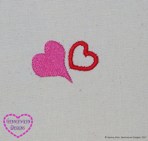 Genniewren Machine Embroidery Design Free Hearts Machine Embroidery Design Pixie Faire