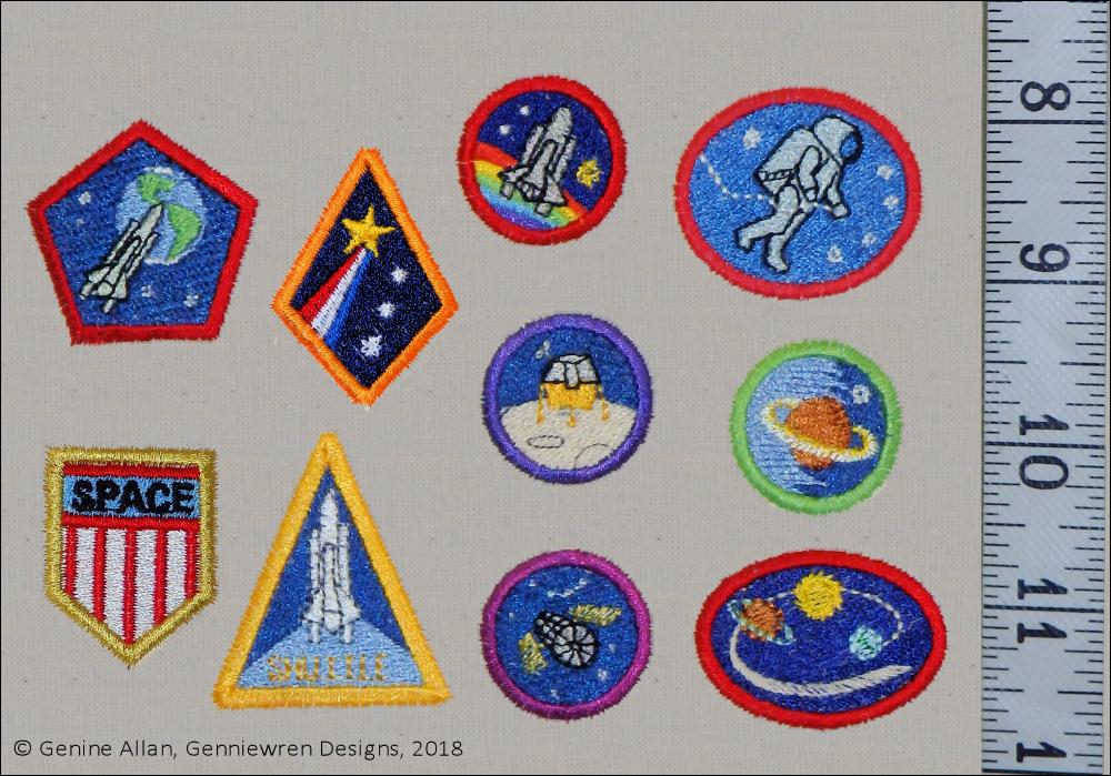  Designer Iron On Patches