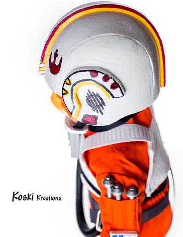 Koski Kreations 18 Inch Modern Galactic Pilot 18" Doll Clothes Pattern Pixie Faire